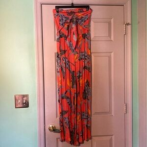 Size large tube top romper